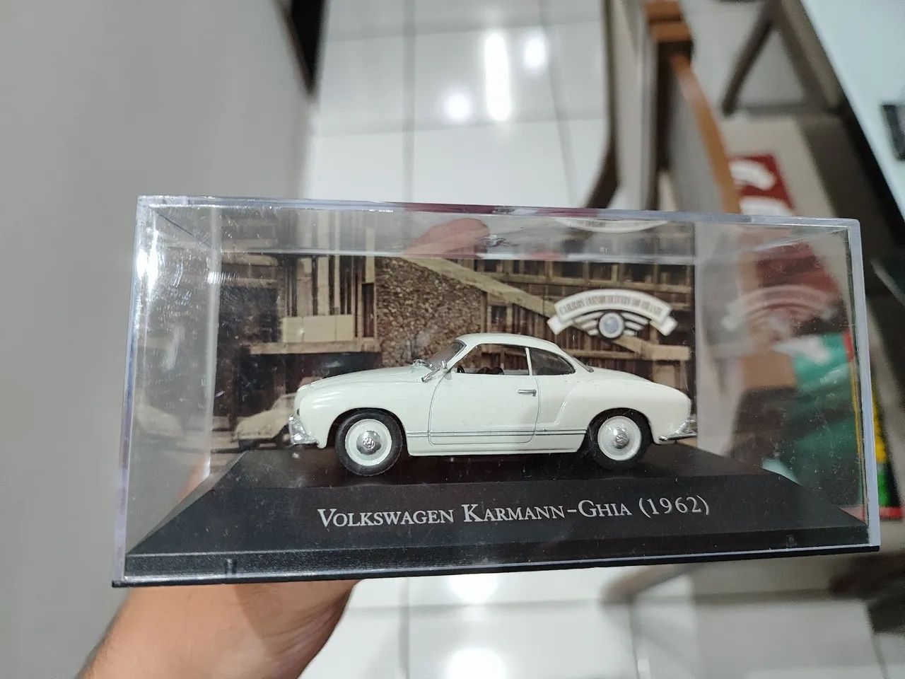 Karmann-Ghia (1962) 1:43 (ler anúncio)
