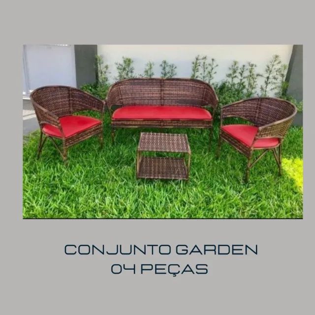 CONJUNTO DE SOFÁ GARDEM PARA PATIO - Foto 2