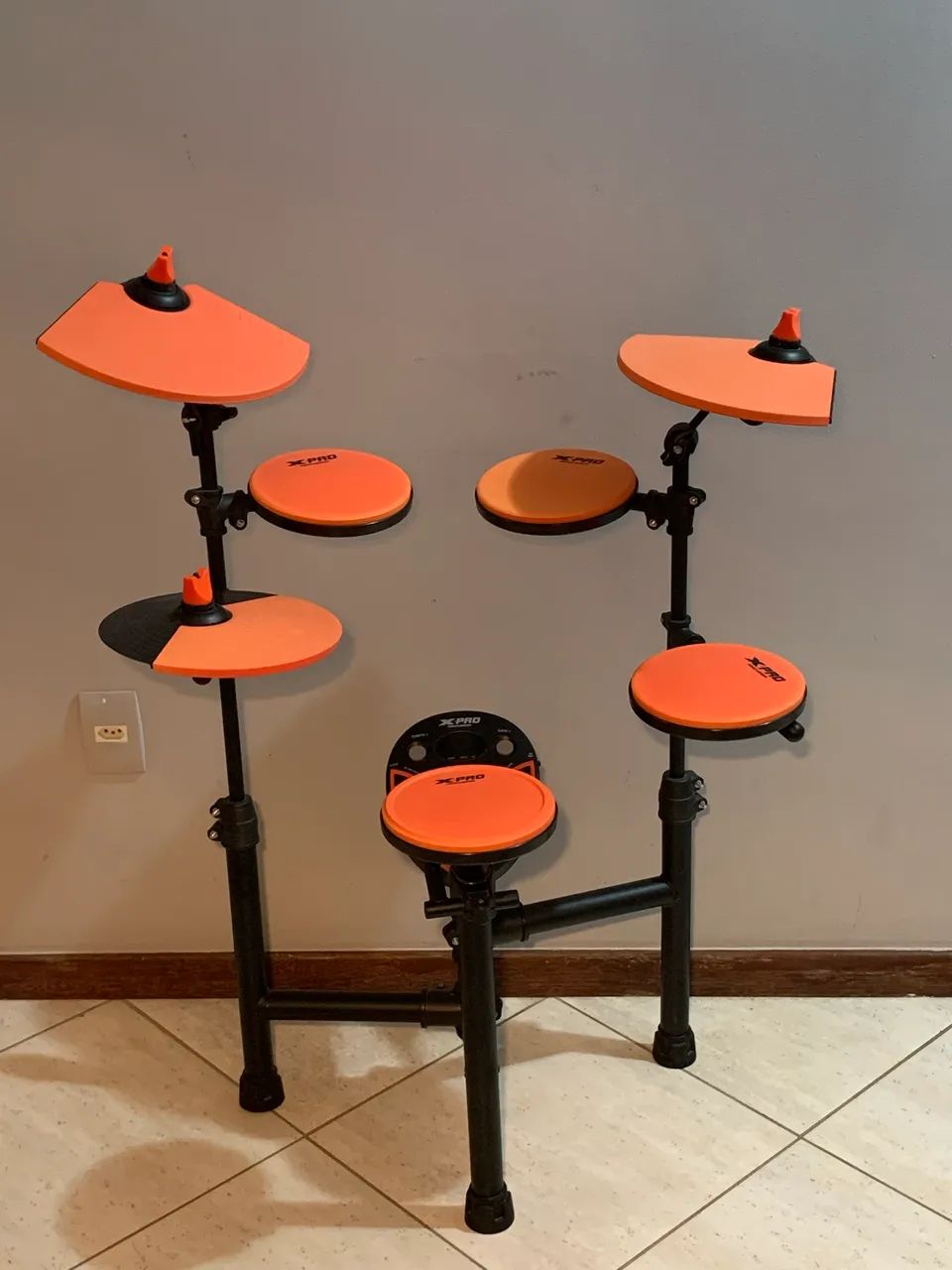 Bateria Eletrônica Xpro laranja