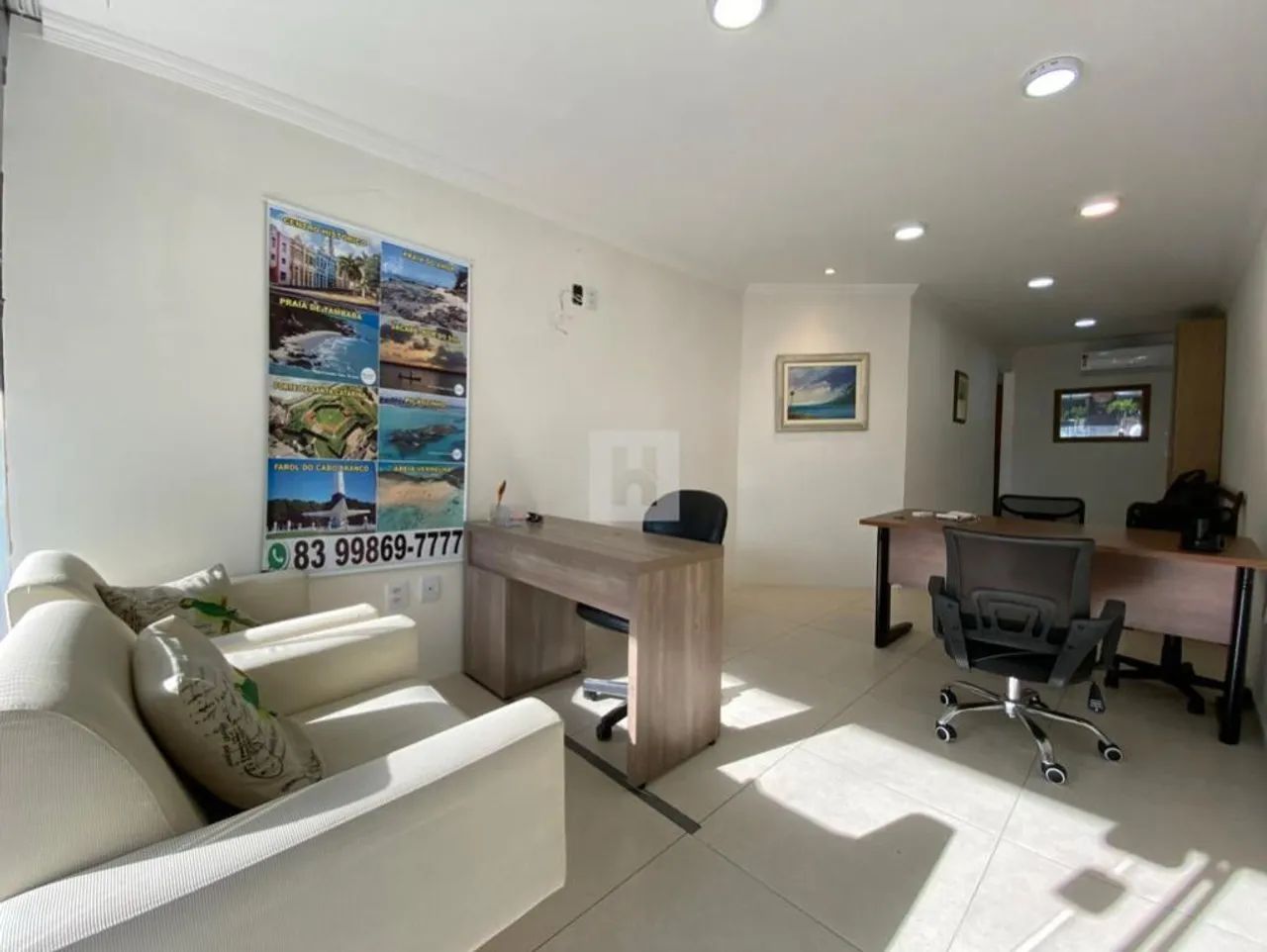 Sala Comercial em Tambaú - Sala com vitrine. - Foto 5