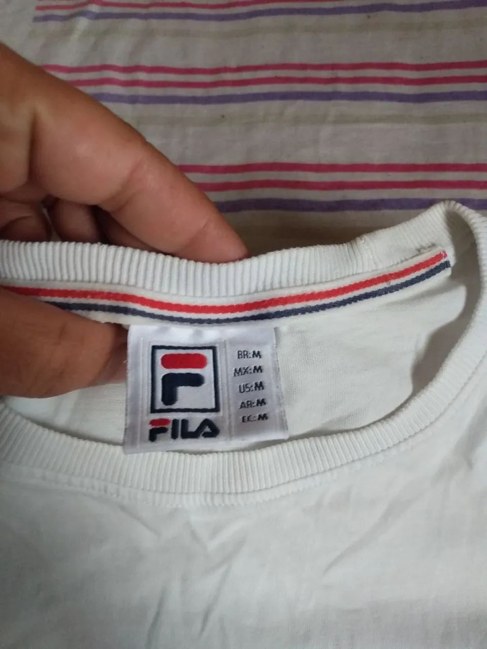 Camisa fila tamanho m - Foto 2