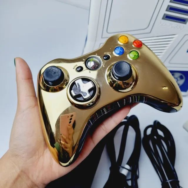 J171- Console xbox360 edição R2-D2 Star Wars - Consoles de Vídeo
