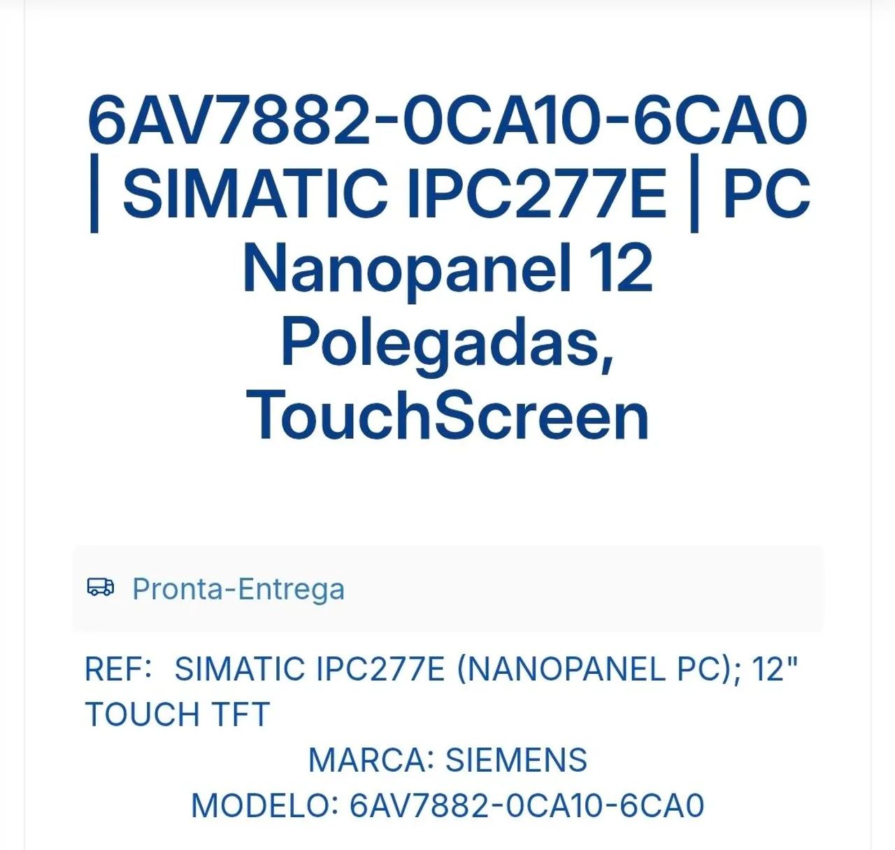 IHM Simatic Siemens touch-screen  - Foto 2