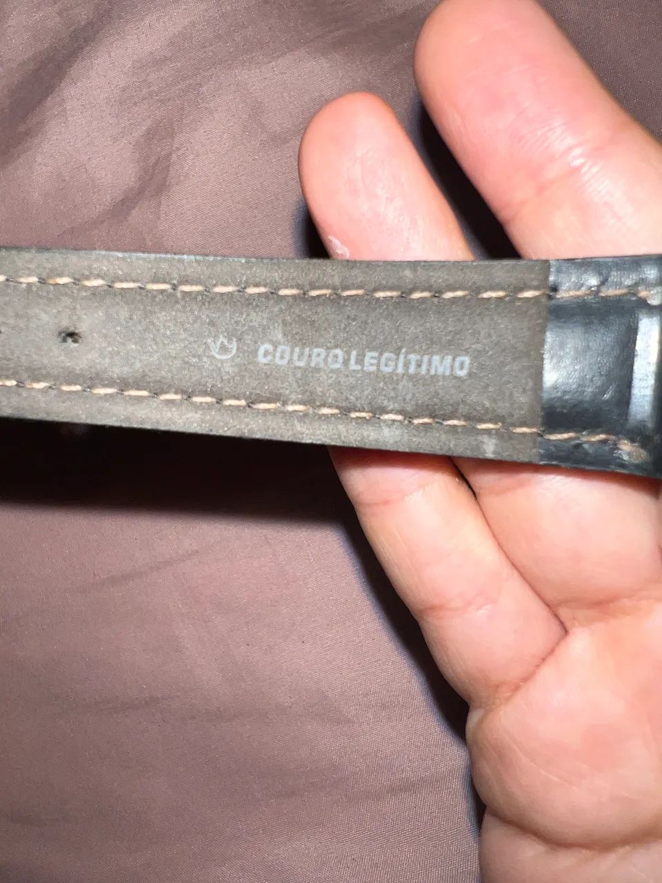 Relógio Hugo Boss original - couro legítimo  - Foto 2