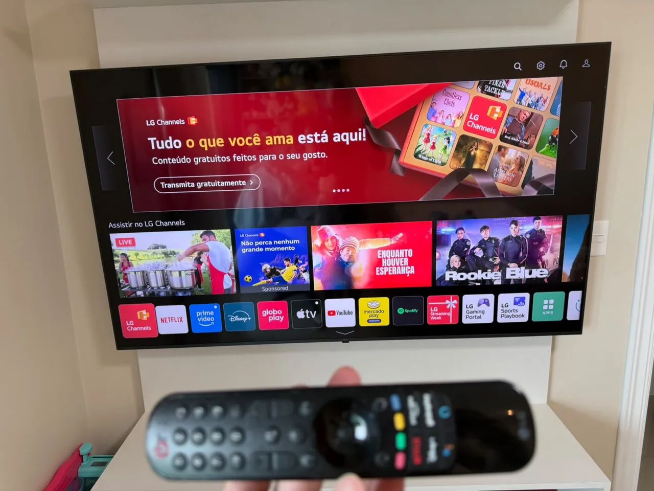 Smart TV LG 65? 4K UHD com Controle Smart Magic - Foto 2