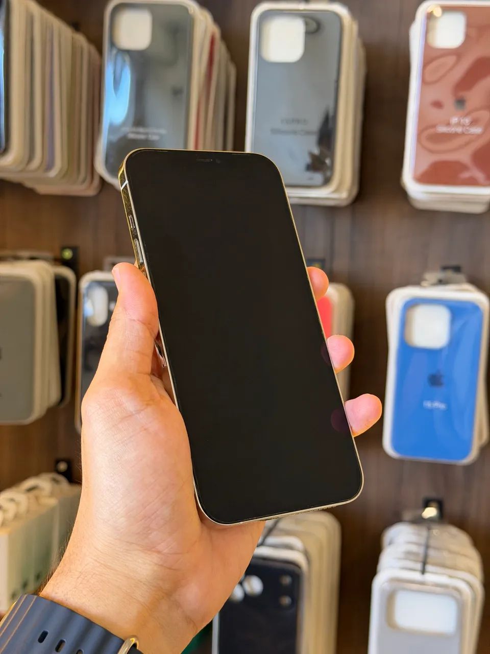 iPhone 12 Pro Max 256gb Silver Seminovo - Celulares e Smartphones