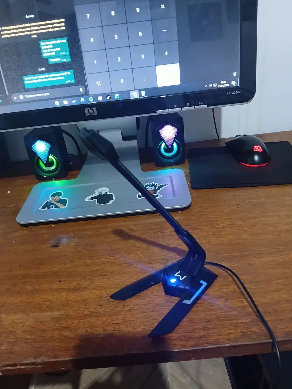 MICROFONE DE MESA PARA PC