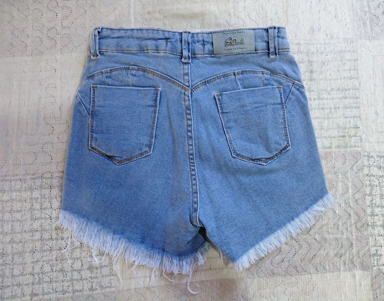 Short Jeans Sal e pimenta tamanho 36 - Foto 3