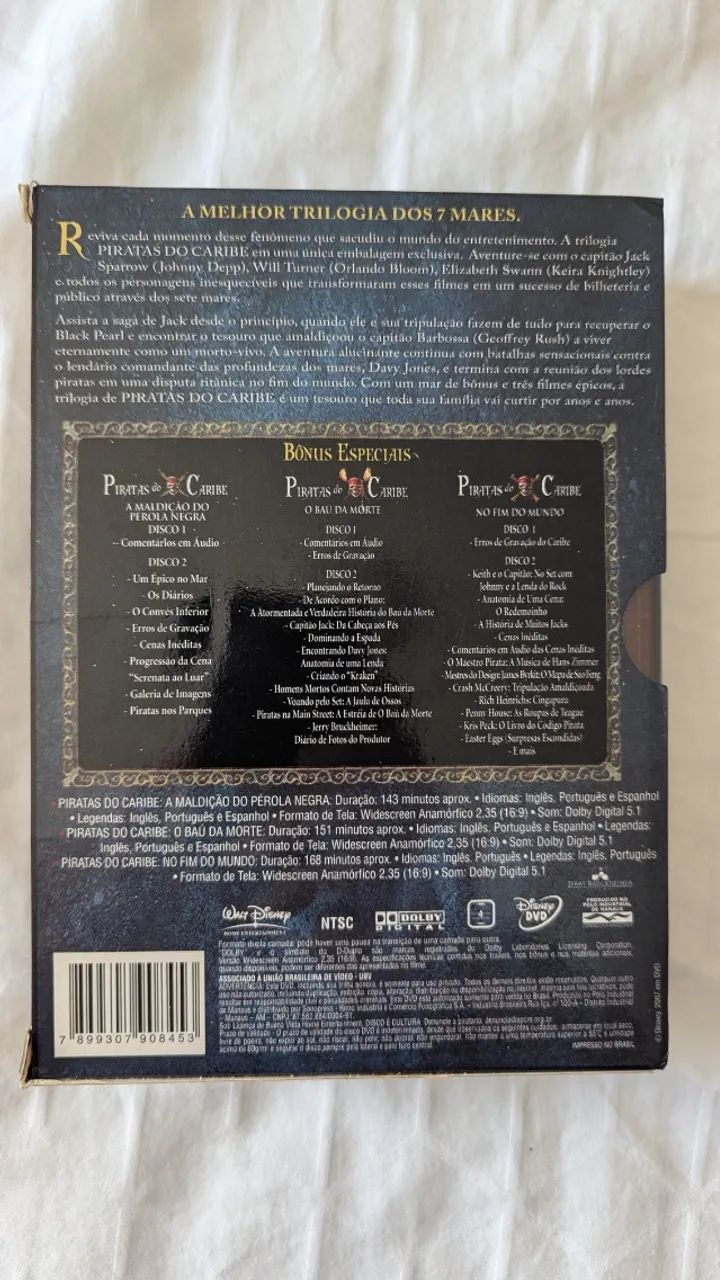 Trilogia Piratas do Caribe - Foto 2