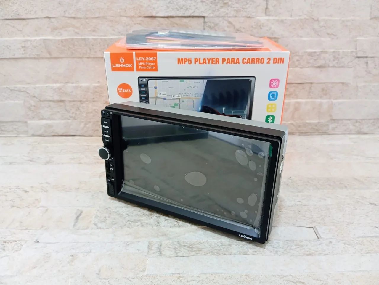 Multimídia Lehmox Bluetooth Mp5 2 Din 7 Polegadas - Foto 4