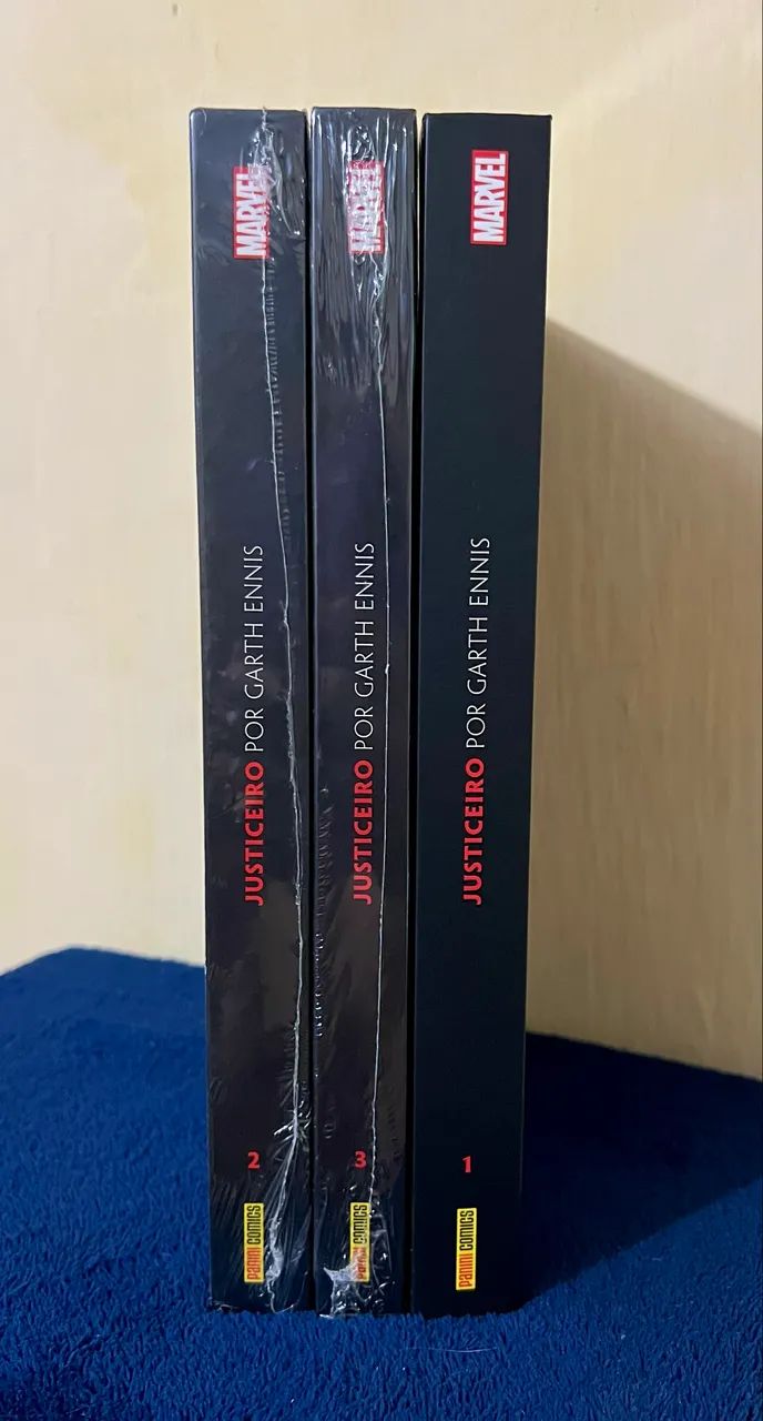 Justiceiro Garth Ennis completo vol 1, 2 e 3. Volumes 2 e 3 ainda