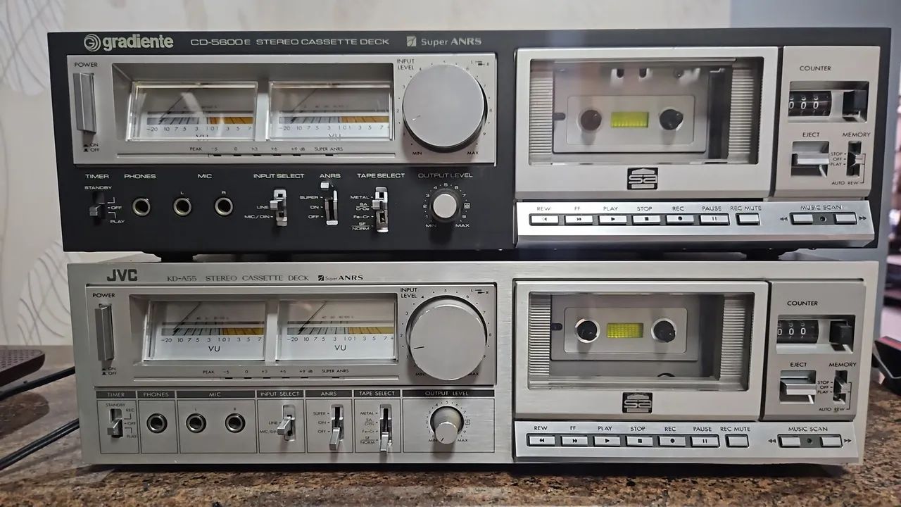Tape Decks JVC KD-A55 ( "Gradiente CD-5600" ) - Foto 5