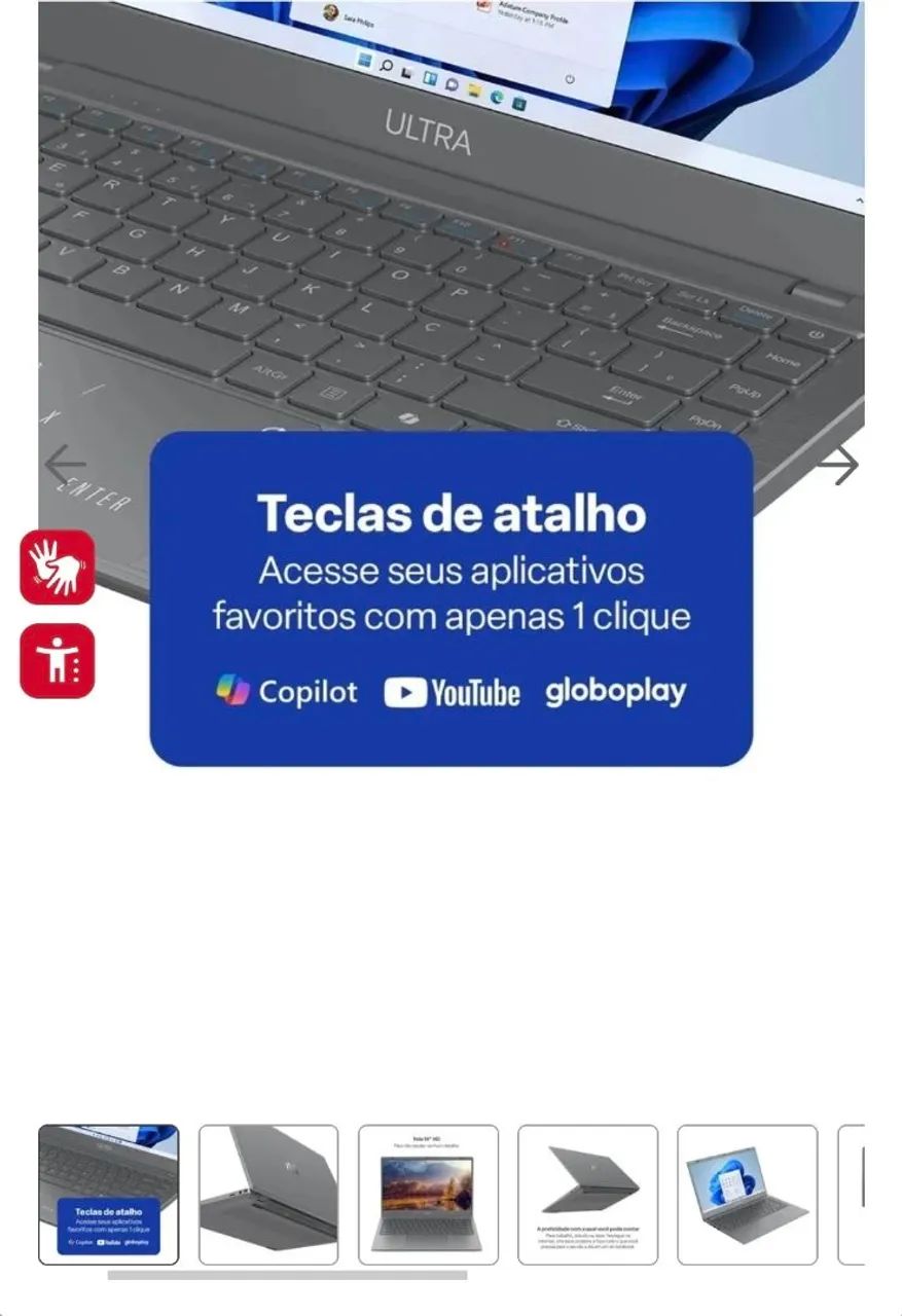 Notebook ultra intel gold  - Foto 4