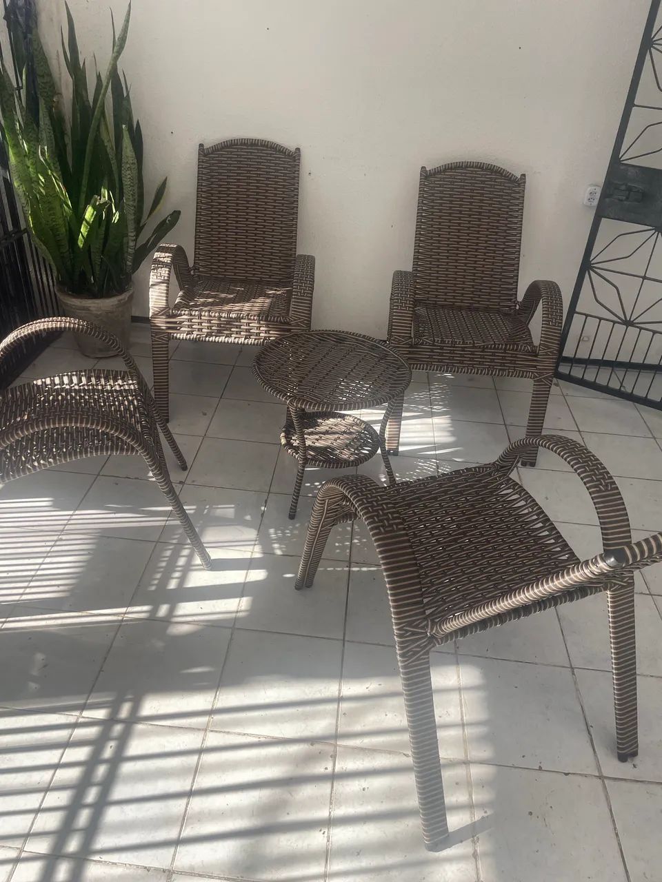 Cadeiras pra área