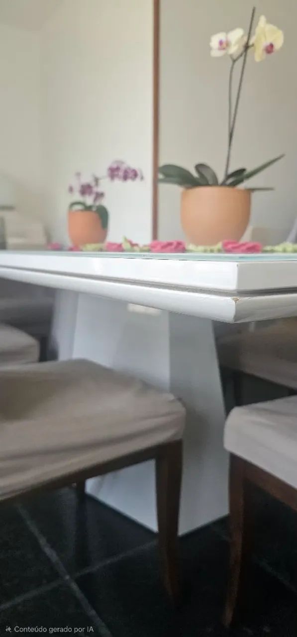 Conjunto de Jantar Moderno e Elegante