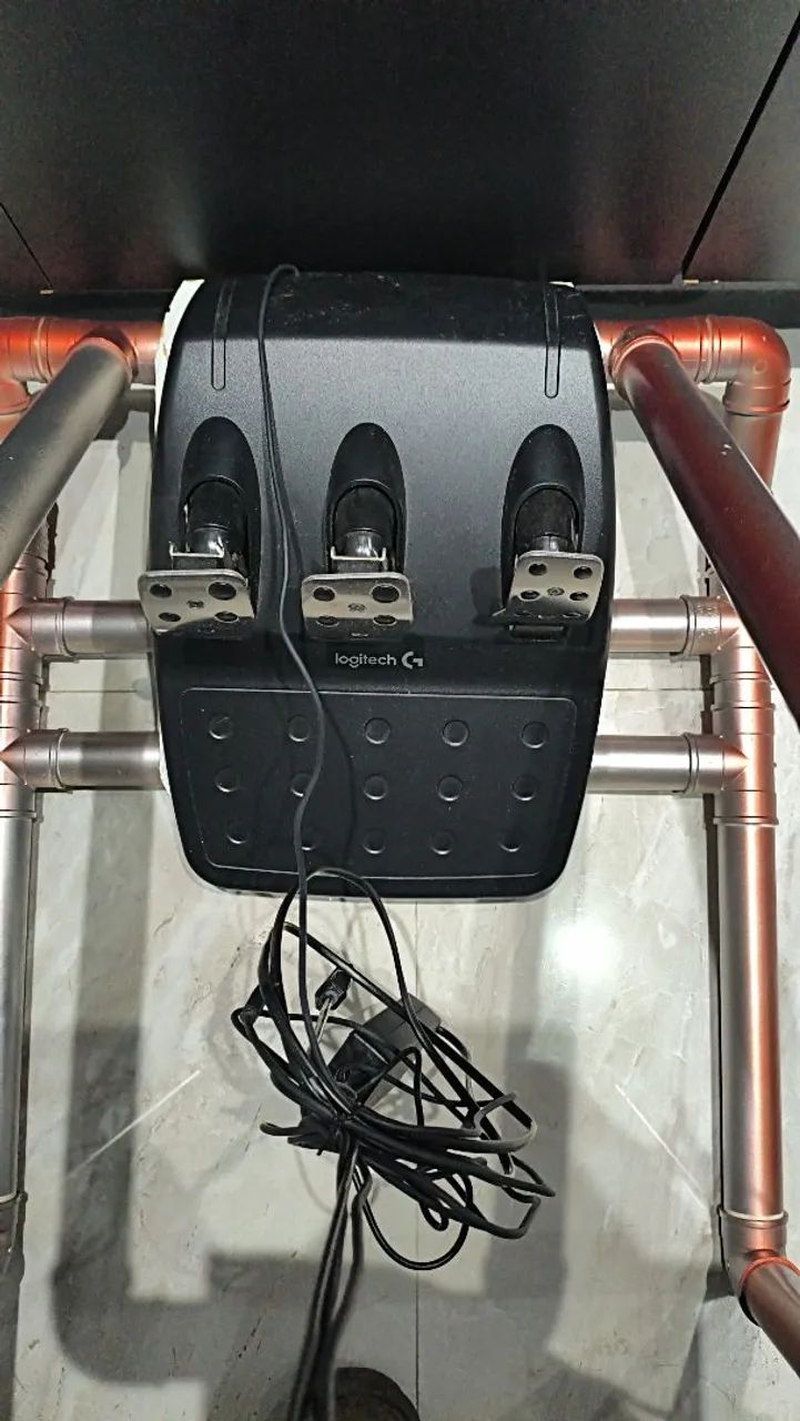 Vendo G29 simulador volante pedais câmbio e suporte feito em pvc