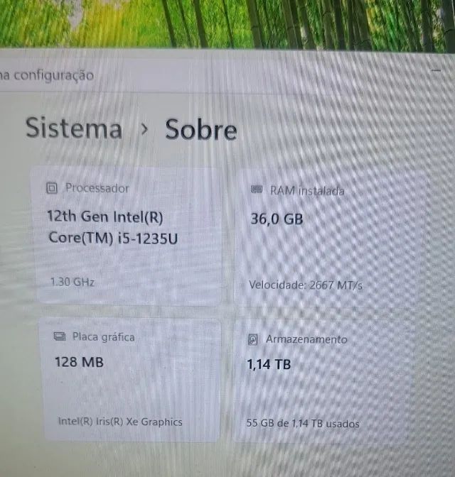 Samsung Galaxy Book 2 i5 12ª Ger | 36GB RAM | SSD + 1TB - Foto 2