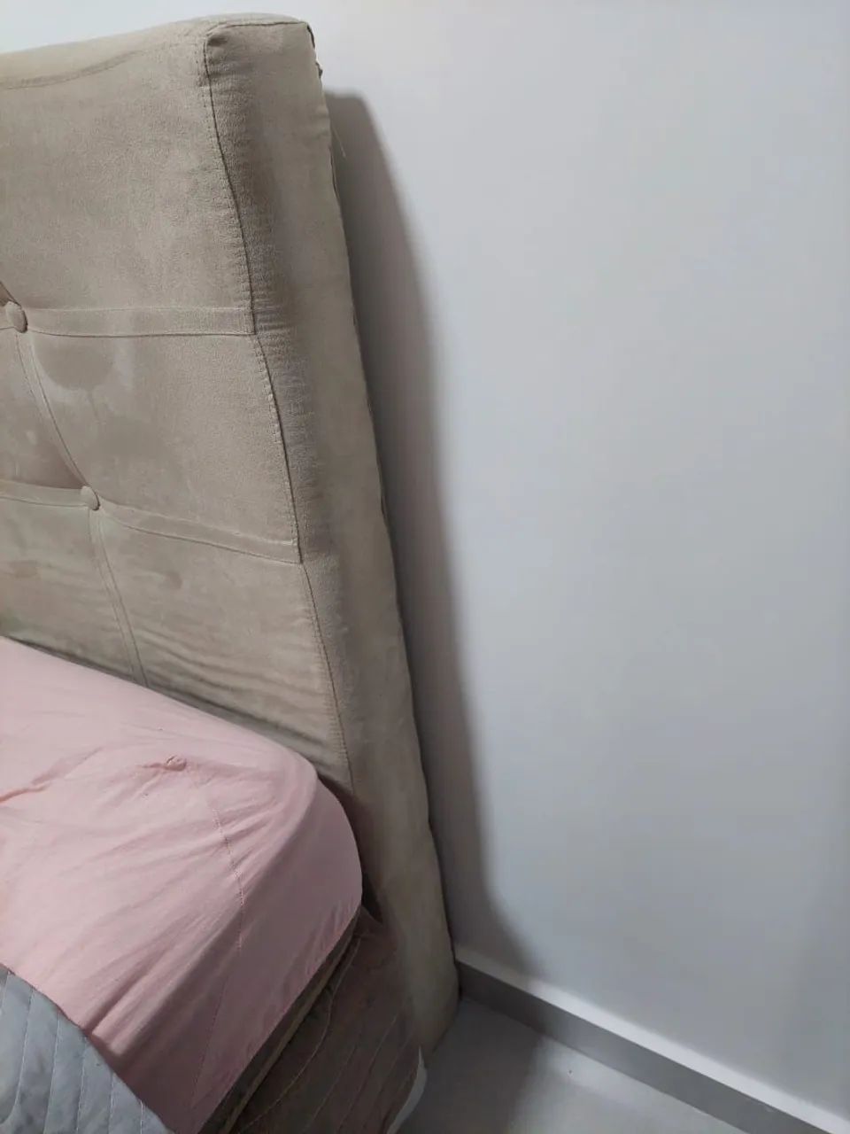 Cabeceira Cama de casal em ótimo estado - Foto 3