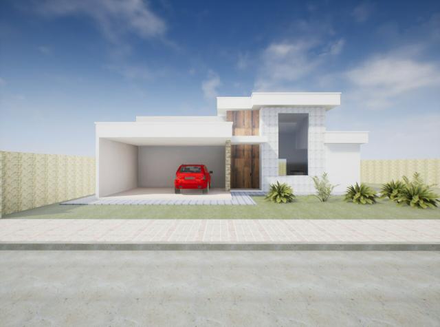 Maravilhosa casa 3 suítes, 2 garagens cobertas, condomínio estância Quintas da alvorada - Foto 2