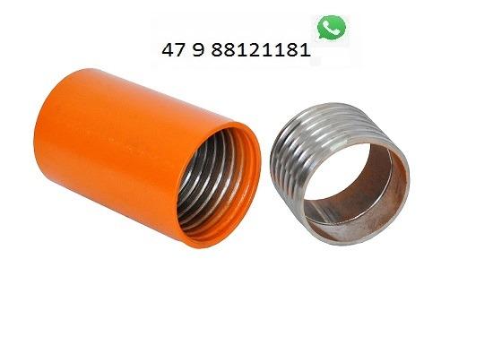 Rosca p Escora Metalica Porca luva kit