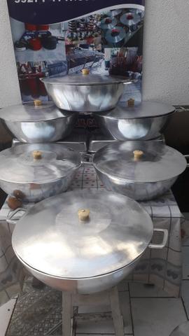 Tachos de alumínio batido