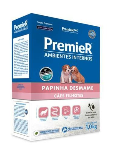 Papinha Desmame Premier Pet Ambientes Internos Cães Filhotes