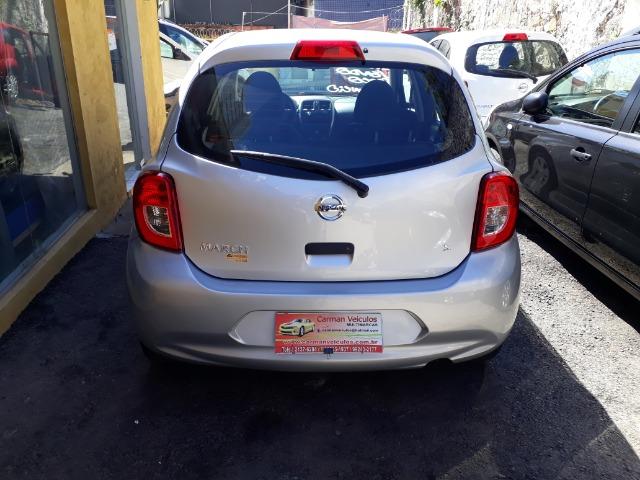 Nissan March s 1.0 ipva e transferencia gratis financiamos sem entrada 2016 - Foto 4