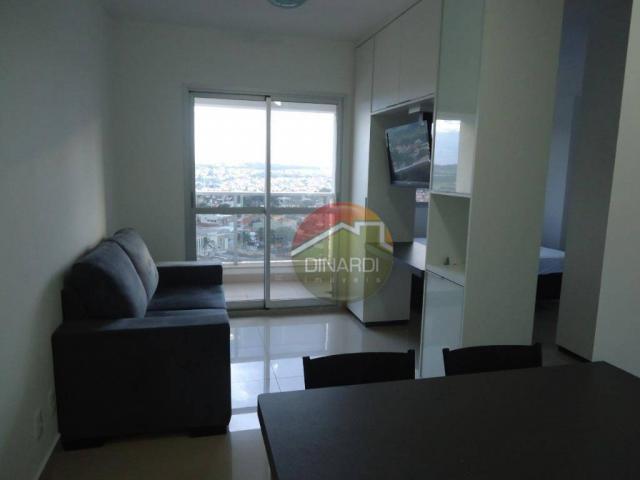 Apartamento com 1 dormitório para alugar, 37 m² por R$ 1.500,00/mês - Ribeirânia - Ribeirã