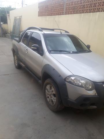 Strada cabine dupla vendo ou troco por honda civic - Foto 4