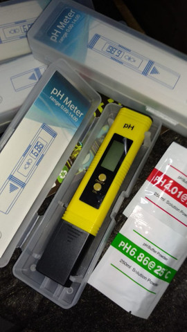 Medidor teste de pH acidez água solo piscina substrato - Foto 3