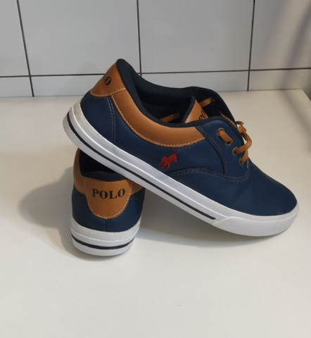 tenis polo masculino azul marinho