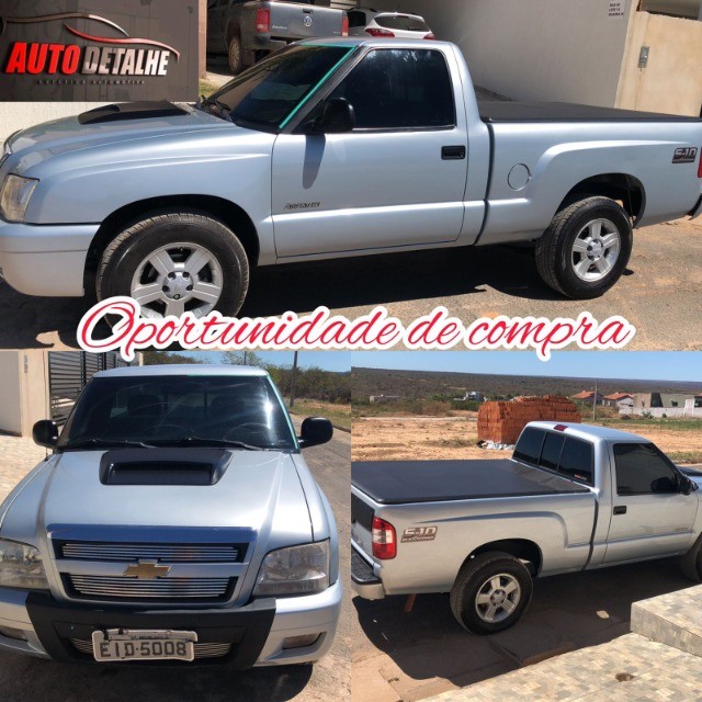 S10 CABINE SIMPLES FLEX ANO 2009 CARRO EXTRA