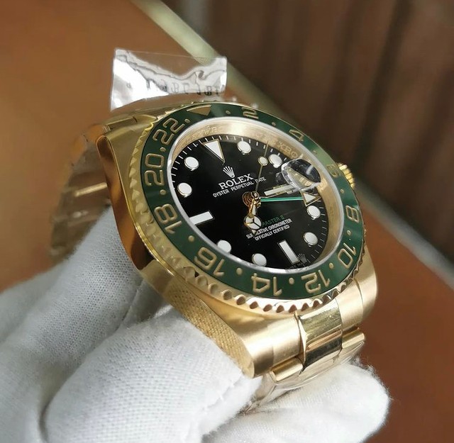 Relógio Rolex GMT Master 2 Gold Novo - Foto 3
