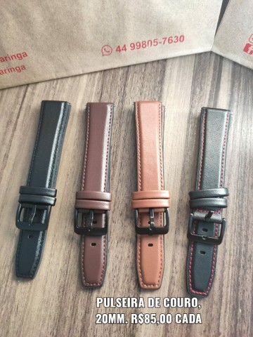 Pulseira Amazfit GtS de Couro  - Foto 4