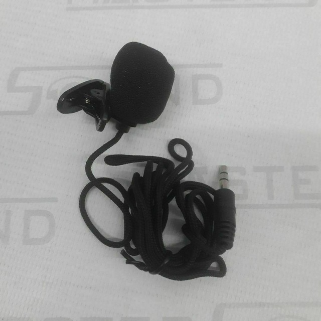 Microfone de lapela. Tomate. Novo. - Foto 2