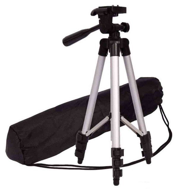 Tripé Tripod Telescópico Alumínio 1,02M Profissional Ideal Câmera Filmadora - Foto 4