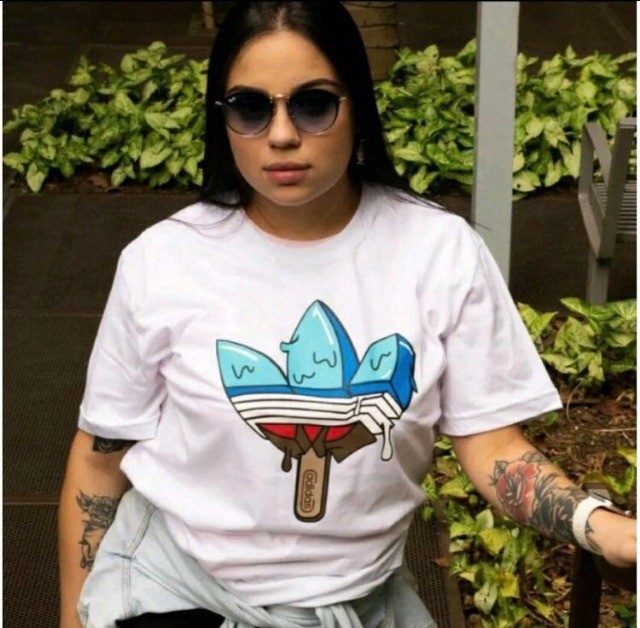camiseta adidas sorvete original