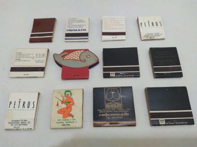 Caixas De Fósforo Antiga Restaurante La Mole -valor Unitário - Foto 3