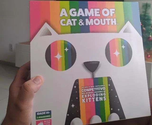 A Game of Cat and Mouth Jogo de Tabuleiro