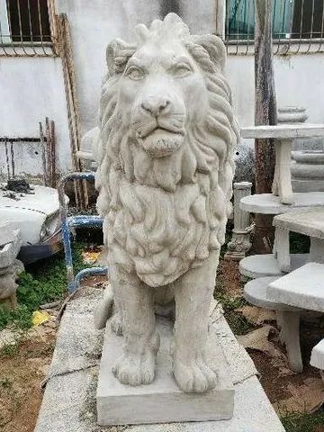 Estatua leao Concreto - Objetos de decoração - Bandeirantes (Pampulha),  Belo Horizonte 1177908142 | OLX