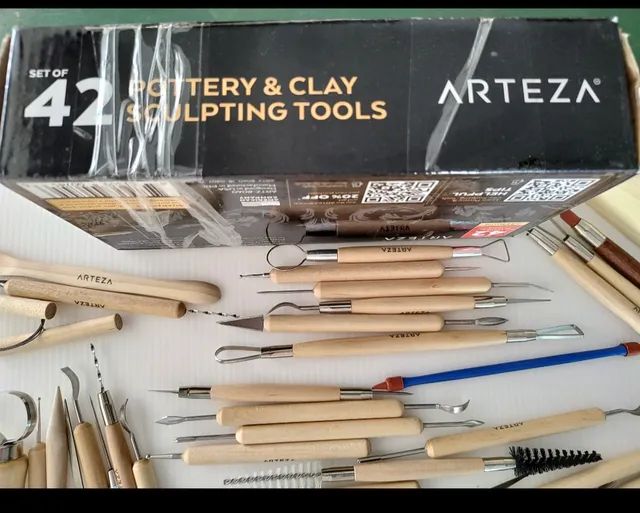 Arteza Pottery & Clay Sculpting Tools (Set of 42)