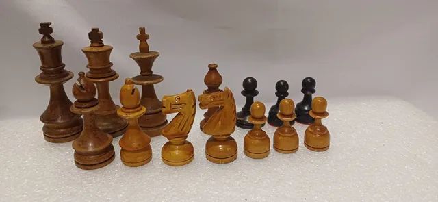 Jogo de xadrez de madeira  +90 anúncios na OLX Brasil