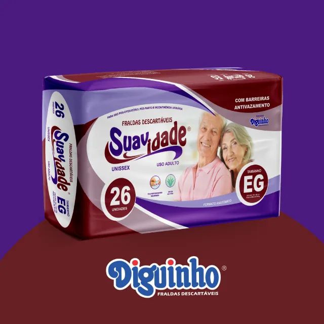 Fralda Geriatrica Suavidade EG
