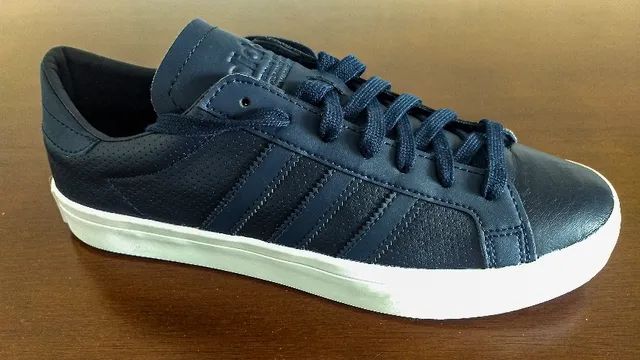 Adidas court vantage discount azul