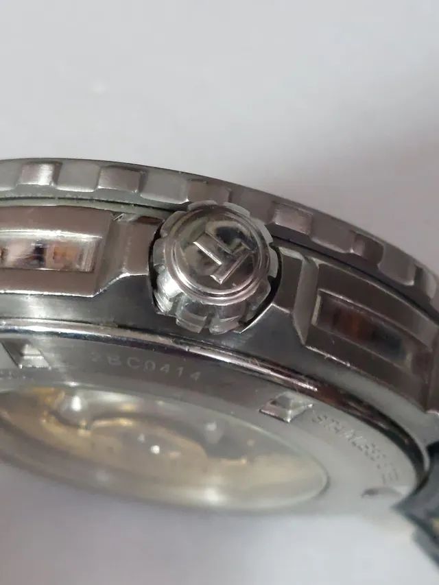 Relógio marca Tissot modelo seaster automático borracha  - Foto 4
