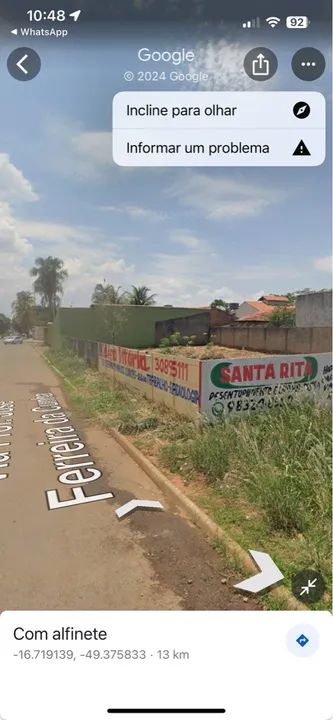 Lote 422 Mt atrás do posto tabocao - Foto 2