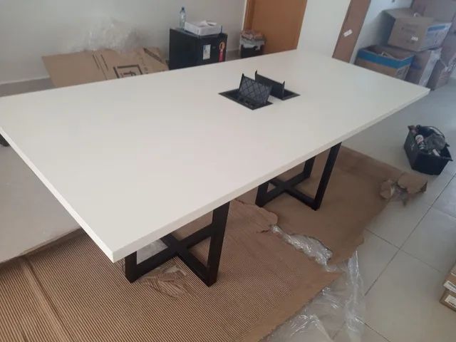 Mesa de reunião happy escritório  - Foto 4