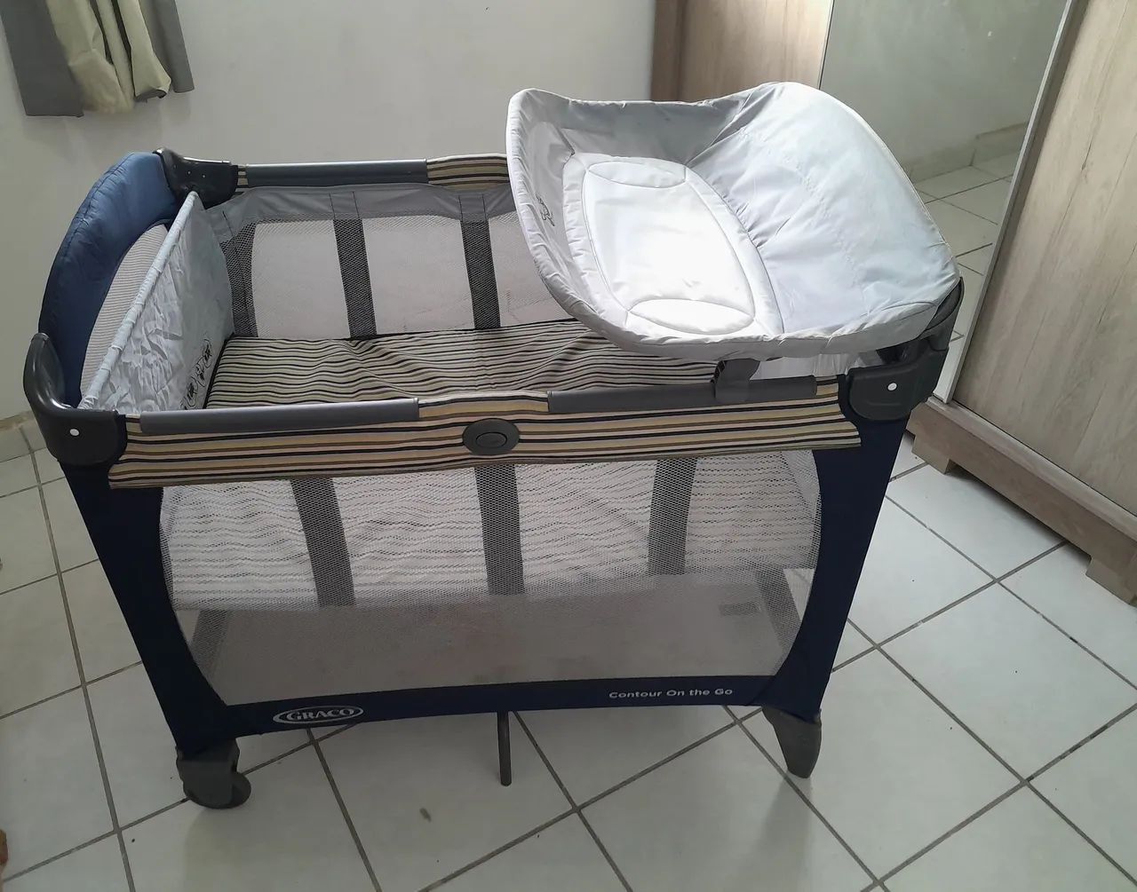 Berço infantil Cercado e Fraudario  - Foto 2