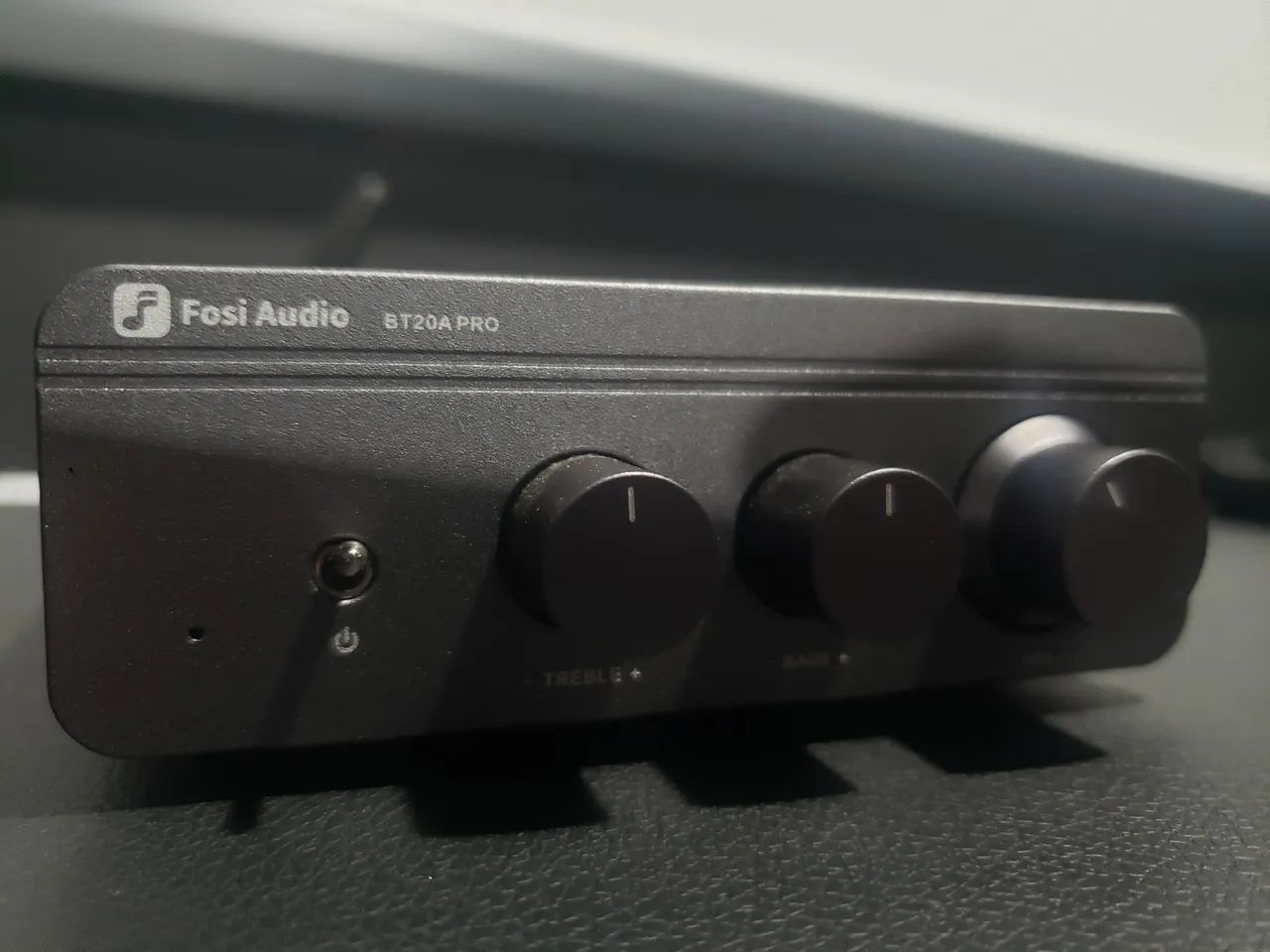 Amplificador stereo Fosi BT20A Pro. Com fonte de 48v. 2 unidades 