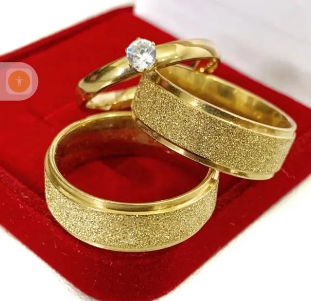 Aliança de namoro noivado e casamento  - Foto 4